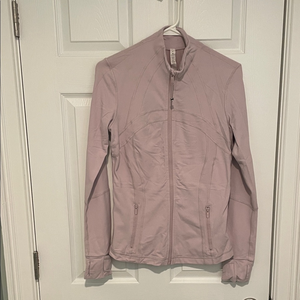 lululemon athletica Pale Mauve Zip-Up Utility Jacket